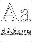 Letter a : click to open in a new window
