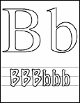 Letter b : click to open in a new window