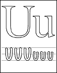 Letter u : click on me to open in a larger window