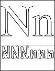 Letter n : click on me to open in a larger window