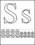 Letter s : click on me to open in a larger window