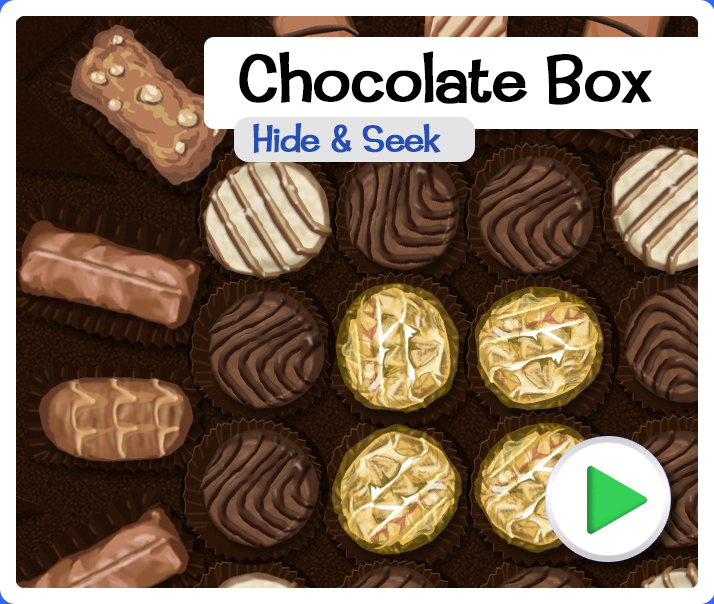 Hide-n-Seek Chocolate Box Game